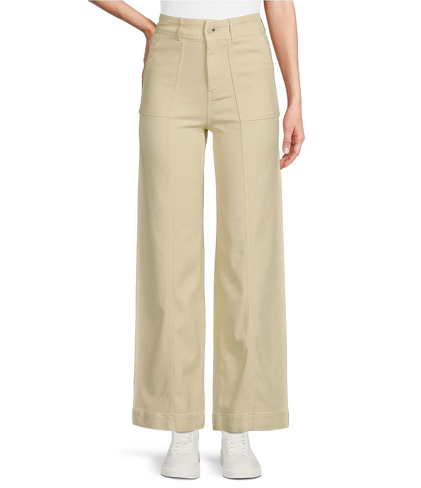 The Normal Brand Twill Wide Leg Pants