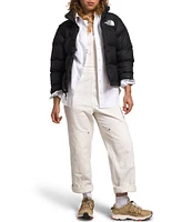 The North Face 1996 Retro Nuptse Stand Collar Removable Hood Long Sleeve Down Puffer Jacket
