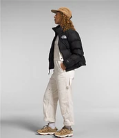 The North Face 1996 Retro Nuptse Stand Collar Removable Hood Long Sleeve Down Puffer Jacket
