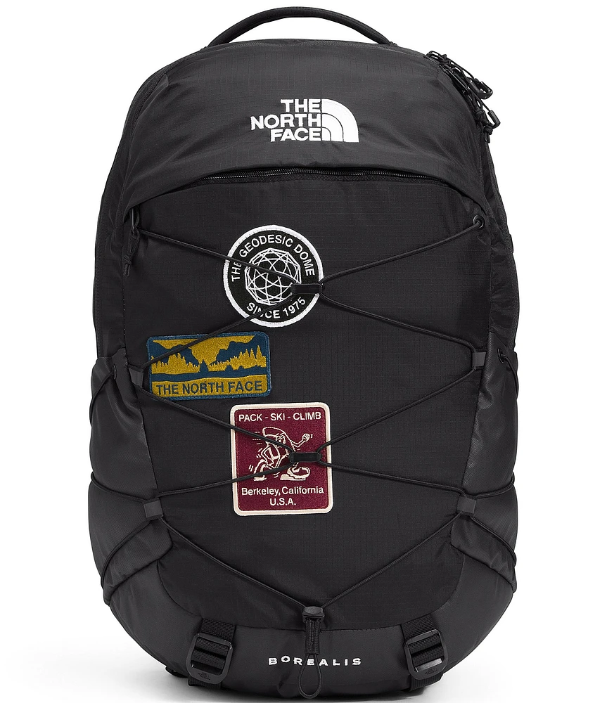 The North Face 28L Borealis Black Patch FlexVent™ Backpack