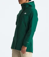 The North Face Antora Hooded Long Sleeve Waterproof Parka Jacket