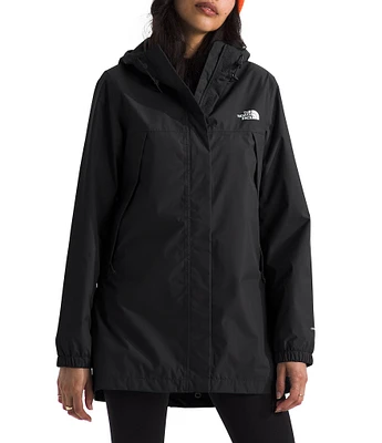 The North Face Antora Hooded Long Sleeve Waterproof Parka Jacket