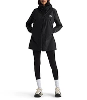 The North Face Antora Hooded Long Sleeve Waterproof Parka Jacket