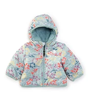 The North Face Baby Girls 3-24 Months Reversible Shasta Full-Zip Hooded Jacket