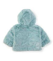 The North Face Baby Girls 3-24 Months Reversible Shasta Full-Zip Hooded Jacket