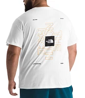 The North Face Big & Tall Short Sleeve Brand Proud Graphic T-Shirt