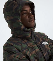 The North Face Big Boys 6-18 Reversible Camo Print Perrito Hooded Jacket