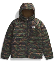 The North Face Big Boys 6-18 Reversible Camo Print Perrito Hooded Jacket