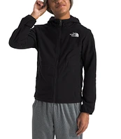 The North Face Big Kids - Long Sleeve Glacier Full-Zip Hooded Jacket