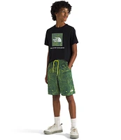 The North Face Big Boys 8-20 Never Stop Topo-Printed Shorts