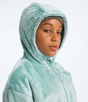 The North Face Big Girls 6-16 Long Sleeve Osito Front-Zip Fleece Hoodie Jacket