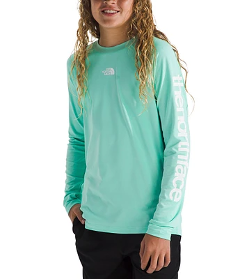 The North Face Big Kids 6-20 Long Sleeve Teen Amphibious T-Shirt