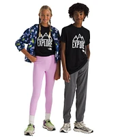 The North Face Big Kids 6-20 Short Sleeve Adventure Explore Graphic T-Shirt