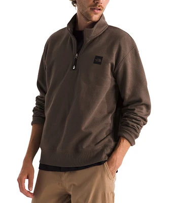 The North Face Box Half Dome Long Sleeve Quarter Zip Pullover
