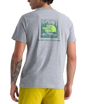 The North Face Box Logo Graphic Short Sleeve T-Shirt