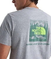 The North Face Box Logo Graphic Short Sleeve T-Shirt