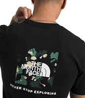 The North Face Camo Print Box NSE Short Sleeve T-Shirt