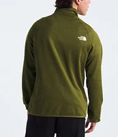 The North Face Canyonlands Long Sleeve Half-Zip Heathered Fleece Pullover