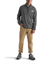 The North Face Canyonlands Long Sleeve Half-Zip Heathered Fleece Pullover