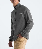 The North Face Canyonlands Long Sleeve Half-Zip Heathered Fleece Pullover