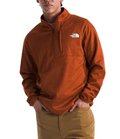 The North Face Canyonlands Long Sleeve Half-Zip Heathered Fleece Pullover