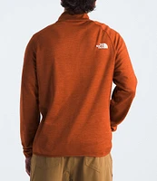 The North Face Canyonlands Long Sleeve Half-Zip Heathered Fleece Pullover