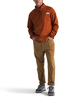 The North Face Canyonlands Long Sleeve Half-Zip Heathered Fleece Pullover