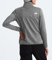 The North Face Canyonlands Stand Collar Slim Fit Full Zip Fleece Jacket