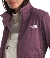 The North Face Canyonlands Stand Collar Slim Fit Full Zip Fleece Jacket