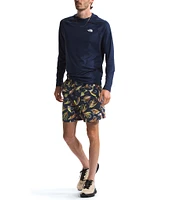 The North Face Class-V Pathfinder Hand Tied Fly Printed 7#double; Inseam Ripstop Shorts