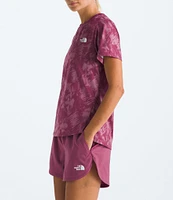 The North Face Flex Short Sleeve Allover Print Tee