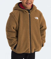 The North Face Little Boys 2T-7 Long Sleeve Reversible Shasta Full-Zip Hooded Jacket