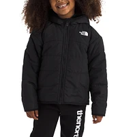 The North Face Little Girls 2T-7 Long Sleeve Reversible Shasta Full-Zip Hooded Jacket