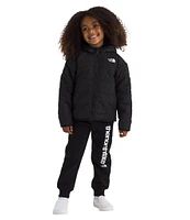 The North Face Little Girls 2T-7 Long Sleeve Reversible Shasta Full-Zip Hooded Jacket