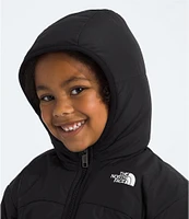 The North Face Little Girls 2T-7 Long Sleeve Reversible Shasta Full-Zip Hooded Jacket