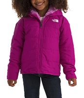 The North Face Little Girls 2T-7 Long Sleeve Reversible Shasta Full-Zip Hooded Jacket