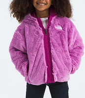 The North Face Little Girls 2T-7 Long Sleeve Reversible Shasta Full-Zip Hooded Jacket