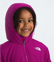 The North Face Little Girls 2T-7 Long Sleeve Reversible Shasta Full-Zip Hooded Jacket