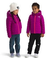 The North Face Little Girls 2T-7 Long Sleeve Reversible ThermoBall Hooded Jacket