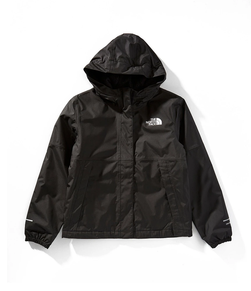 The North Face Little Girls 6-16 Long-Sleeve Warm Antora Hooded Rain Jacket