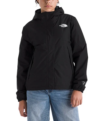 The North Face Little Girls Long-Sleeve Warm Antora Hooded Rain Jacket