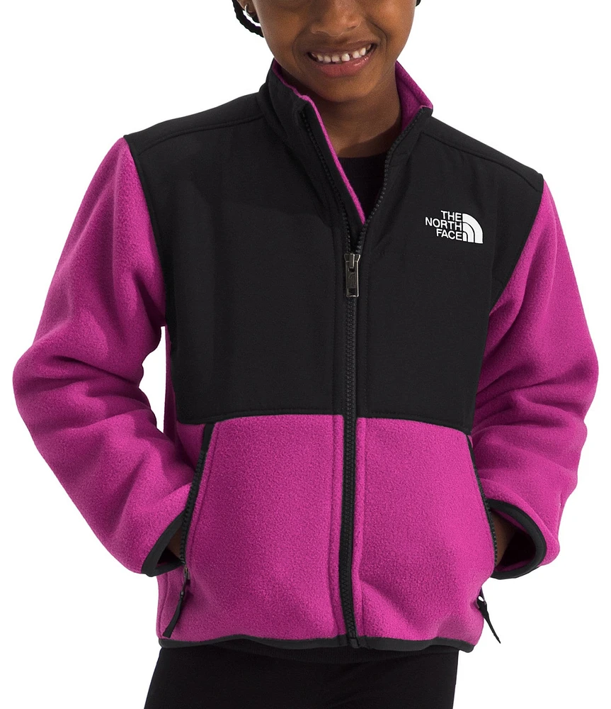 The North Face Little Kids 2T-7 Long Sleeve Durable Water-Repellent Fleece Denali Jacket