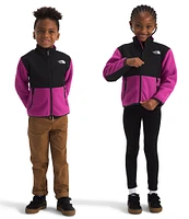 The North Face Little Kids 2T-7 Long Sleeve Durable Water-Repellent Fleece Denali Jacket