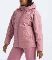 The North Face Little/Big 6-16 Girls Long Sleeve Reversible Shasta Short Parka Jacket