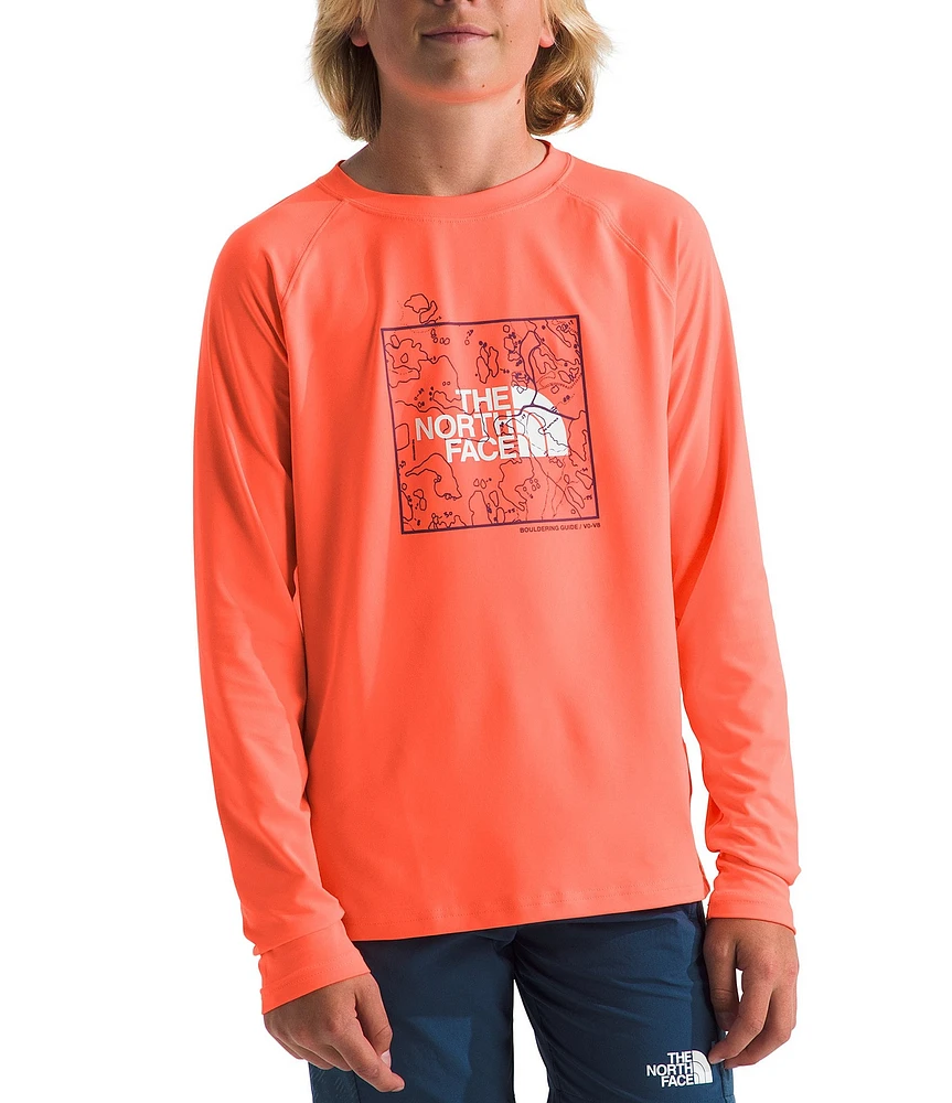 The North Face Little/Big Boys 6-16 Long Sleeve Amphibious Sun T-Shirt