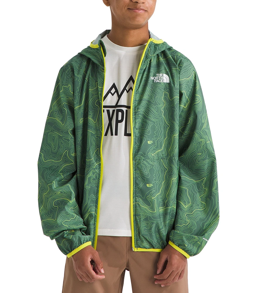 The North Face Little/Big Boys-6-20 Long Sleeve Wind Resistant Wind TNF Cyclone Wind Jacket
