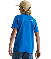 The North Face Little/Big Boys 6-20 Short Sleeve Classic NSE Box Logo Graphic T-Shirt