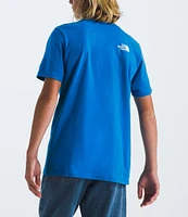 The North Face Little/Big Boys Short Sleeve Classic NSE Box Logo Graphic T-Shirt