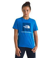 The North Face Little/Big Boys Short Sleeve Classic NSE Box Logo Graphic T-Shirt