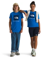 The North Face Little/Big Boys Short Sleeve Classic NSE Box Logo Graphic T-Shirt